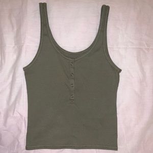 Abercrombie and Fitch green tank top!